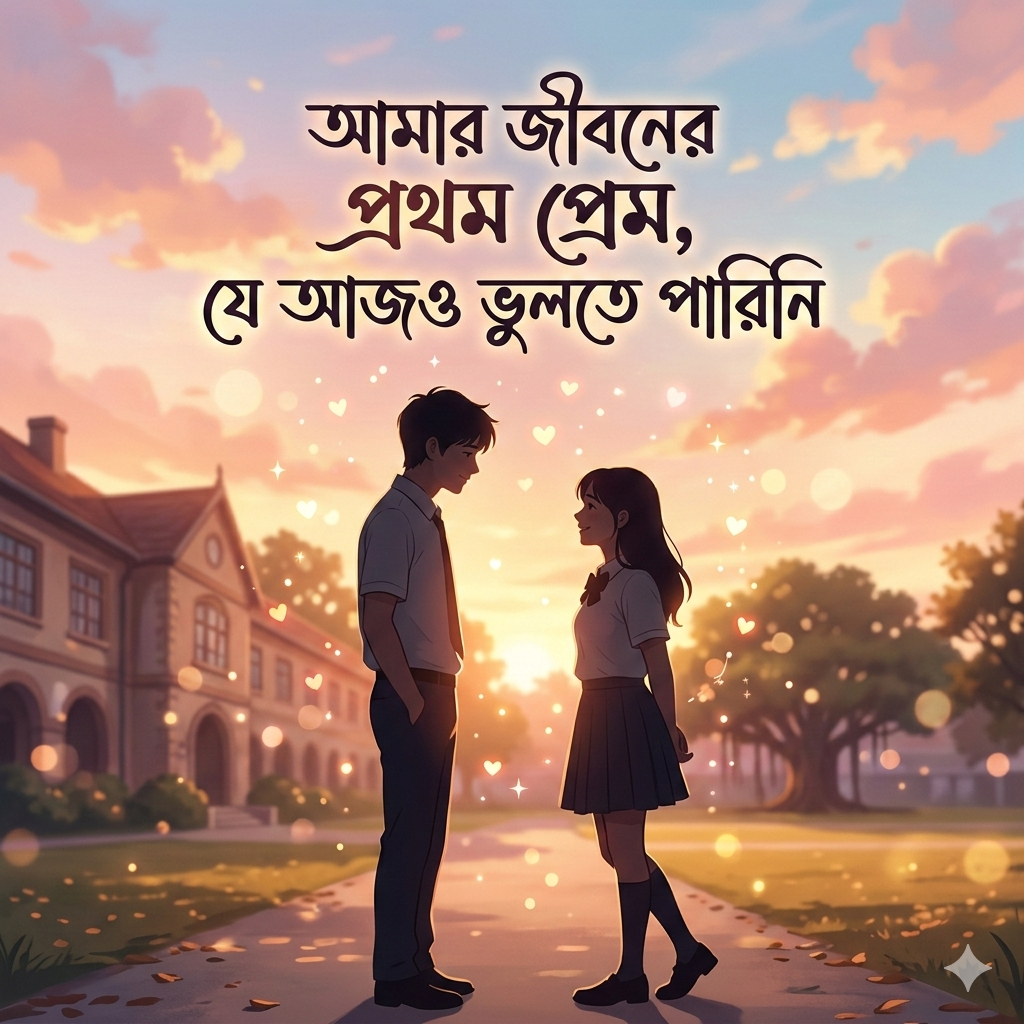 আমার জীবনের প্রথম প্রেম, যে আজও ভুলতে পারিনি
