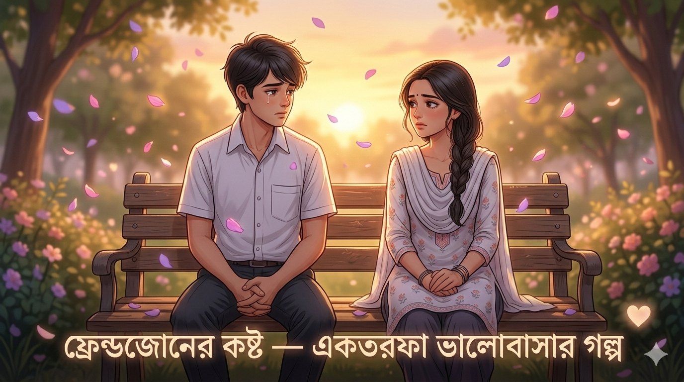ফ্রেন্ডজোনের কষ্ট — একতরফা ভালোবাসার গল্প